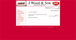Desktop Screenshot of johnwoods.farmgear.co.uk